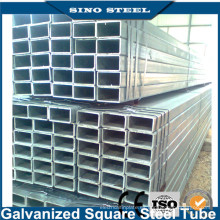 Tubo de acero galvanizado suave redondo / cuadrado / rectangular